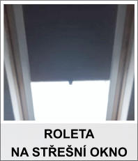 roleta na střešní okno